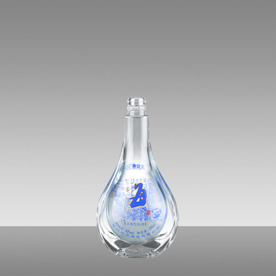 酒瓶設計 500ml高白料噴涂酒瓶 玻璃酒瓶 健康無鉛高白料酒瓶